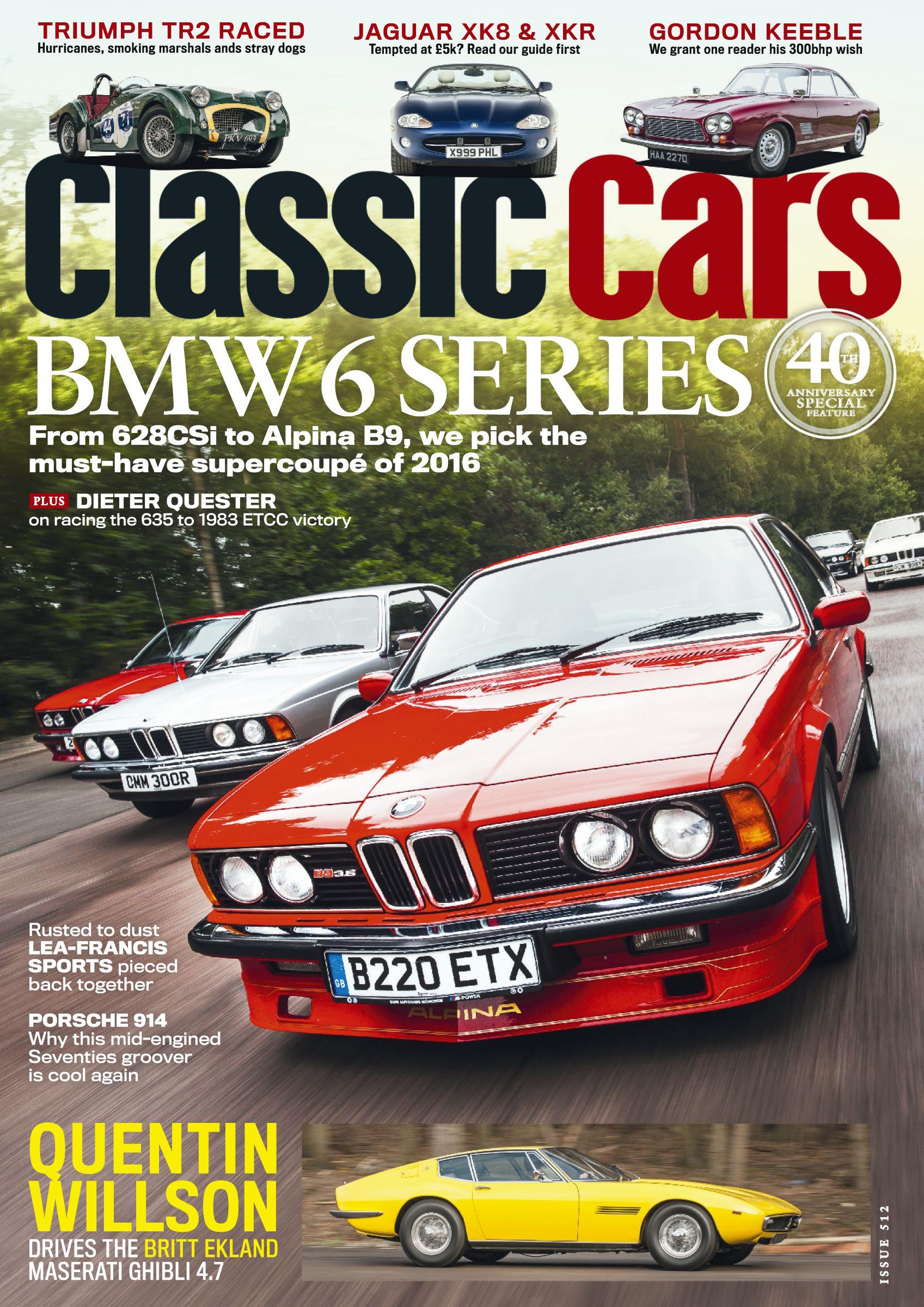 Журнал Classic Cars, march 2016